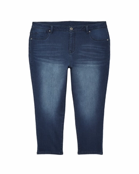 Jardine Denim Capri | Medium Wash Neutral Choice