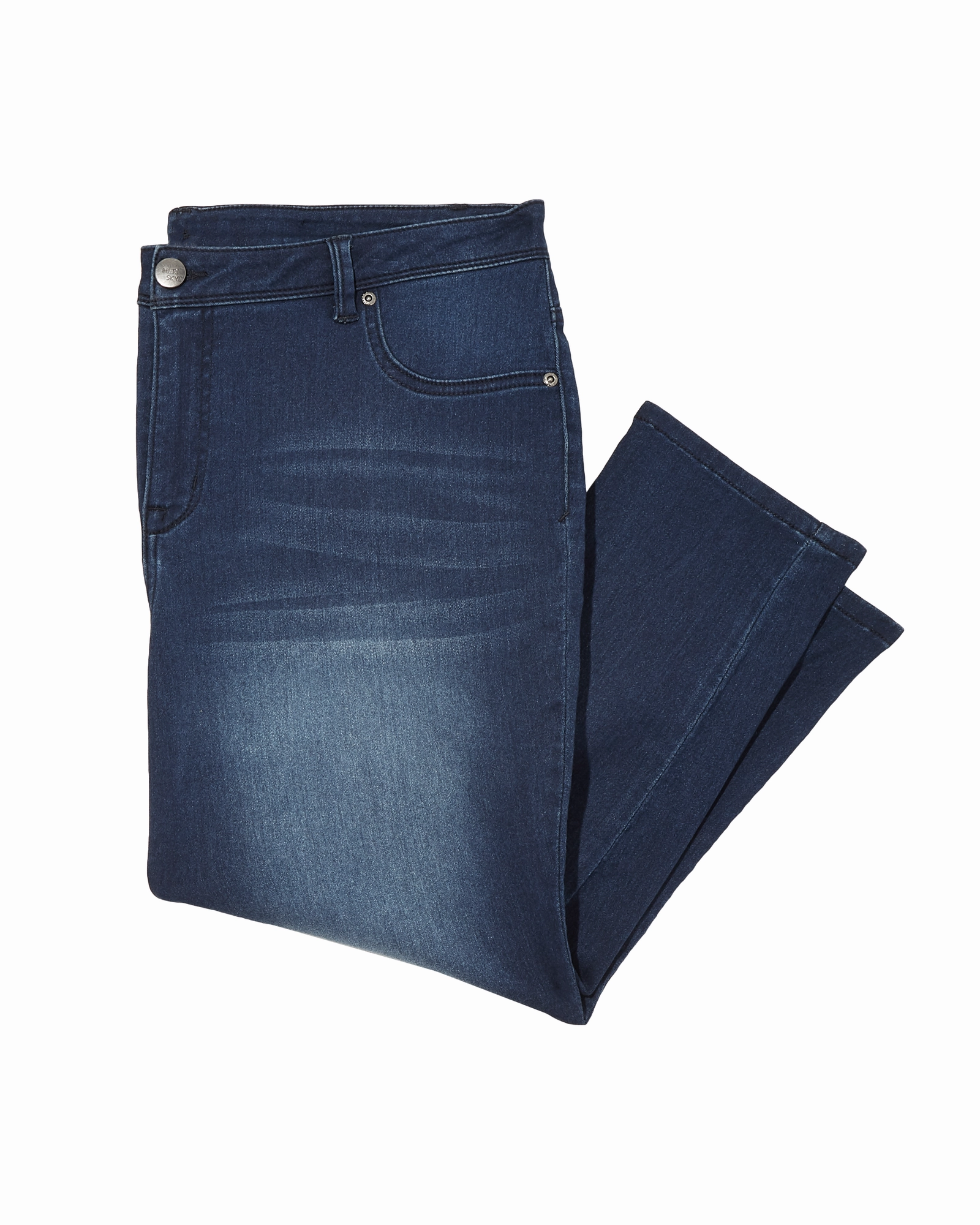 Jardine Denim Capri | Medium Wash Street Basics
