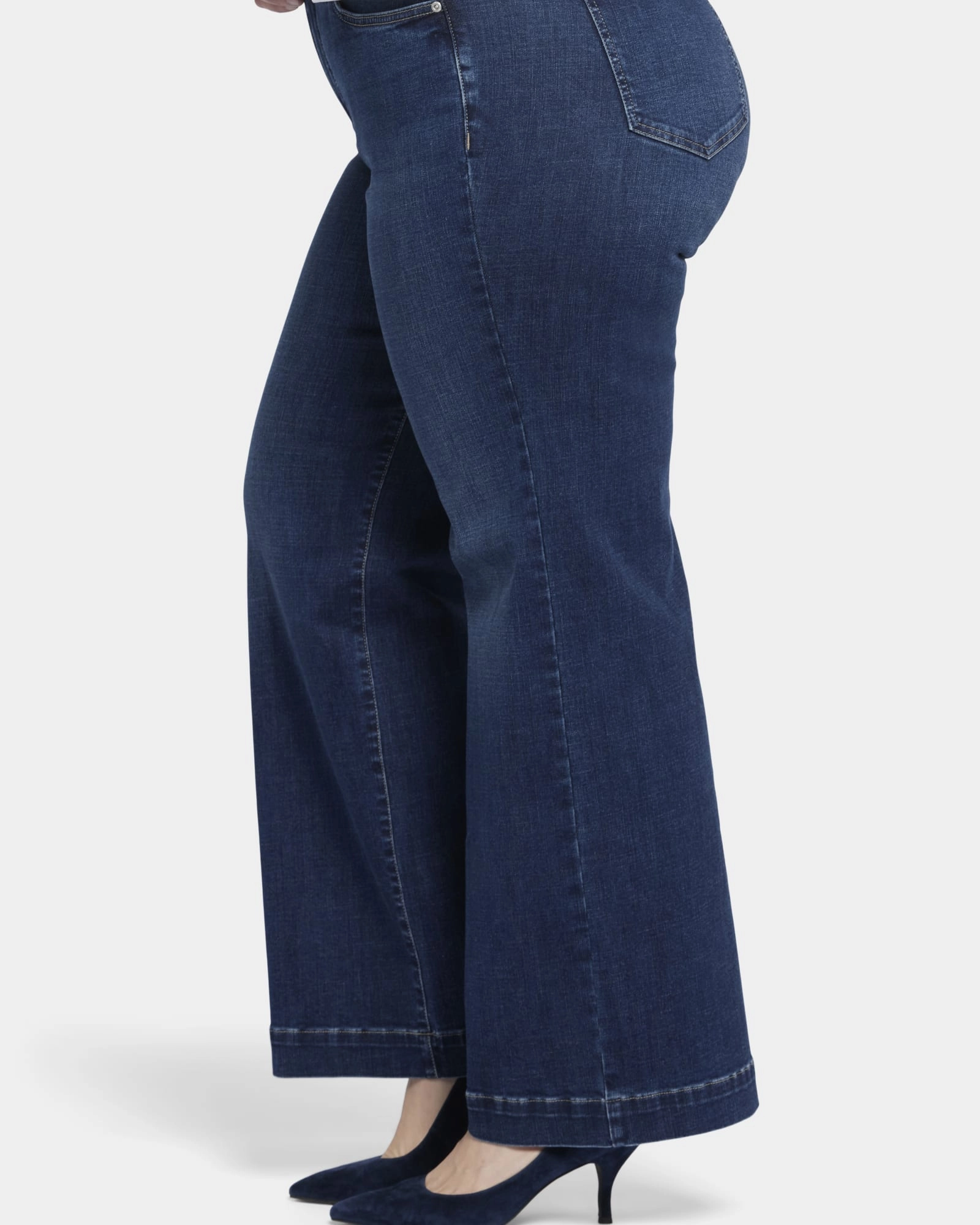 Comfortable fit Teresa Wide Leg Jean | Cambridge