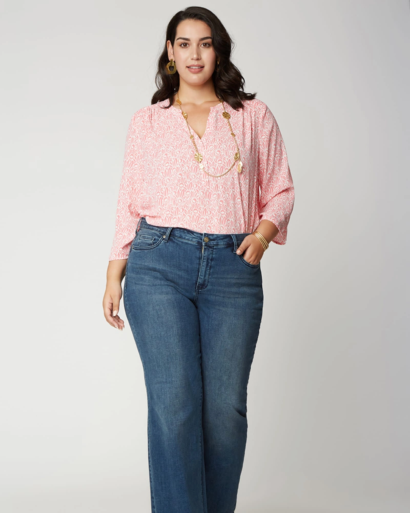 Teresa Wide Leg Jean | Lazaro Work Meeting Relaxed Style Ready to Wear