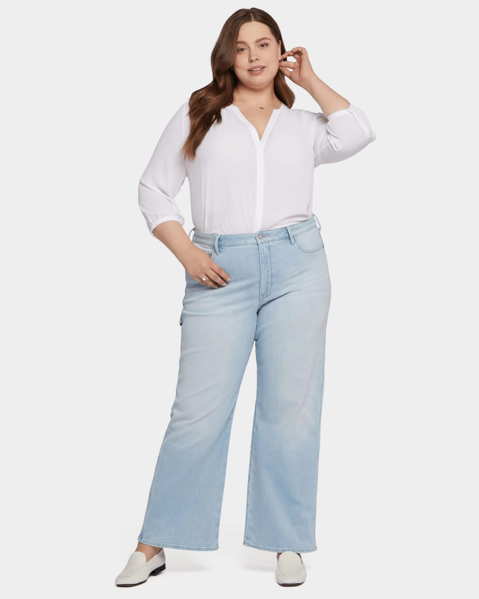 Comfy Home Comfort Weekend Getaway Date Night Sunny Vibes Teresa Wide Leg Utility Jean | Dunes