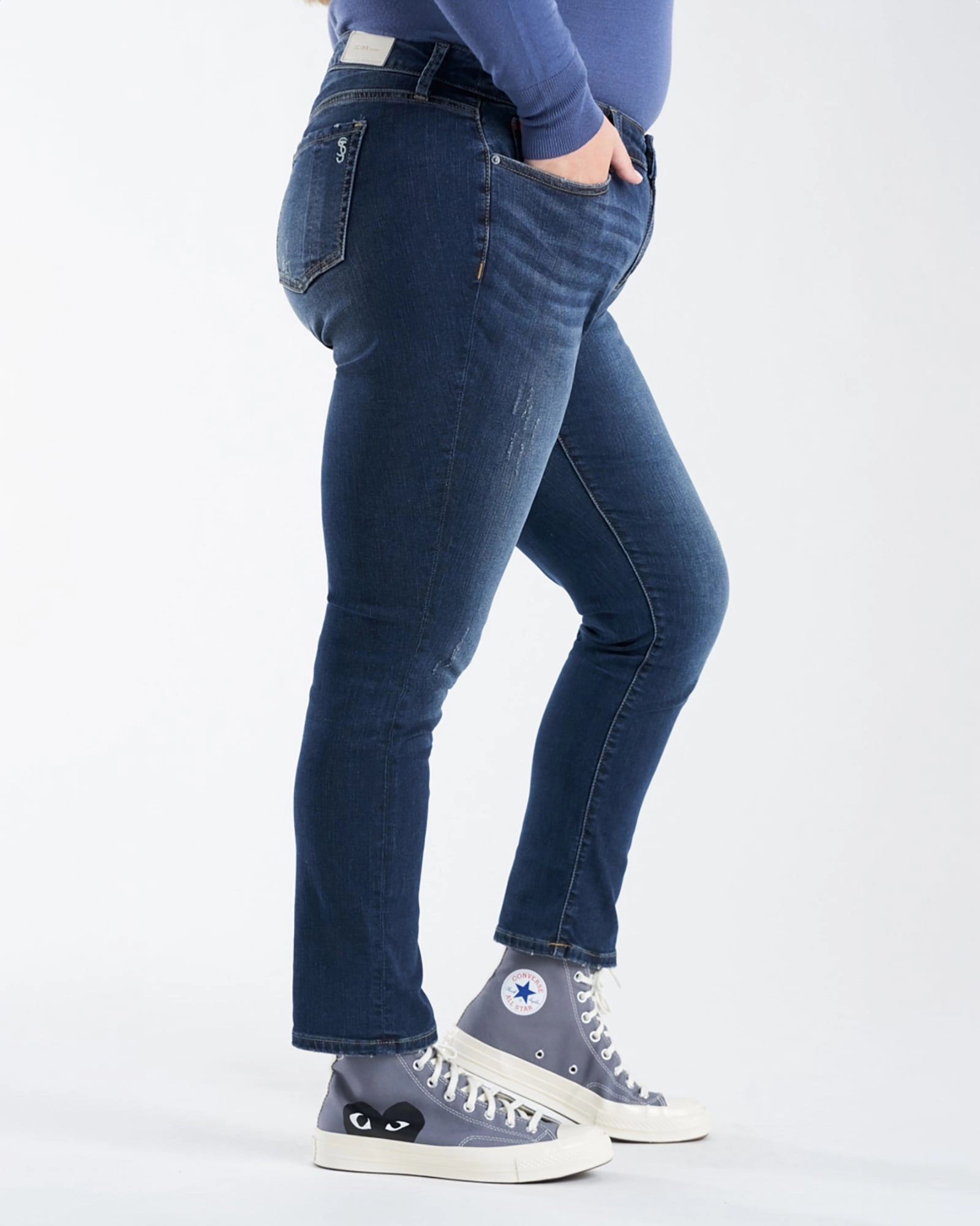 Casual Friday Parent Style Travel Outfit Durable Build Mid Rise Slim - Wendy | WENDY