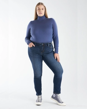 Timeless Look Weekend Uniform Mid Rise Slim - Wendy | WENDY