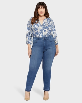 Modern Fit Eco Friendly Denim The High Straight Released Hem | Rendezvous