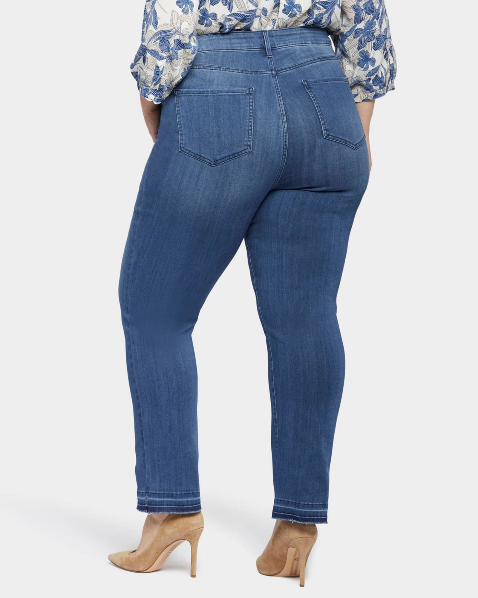 The High Straight Released Hem | Rendezvous Night Out City Walk Minimalist