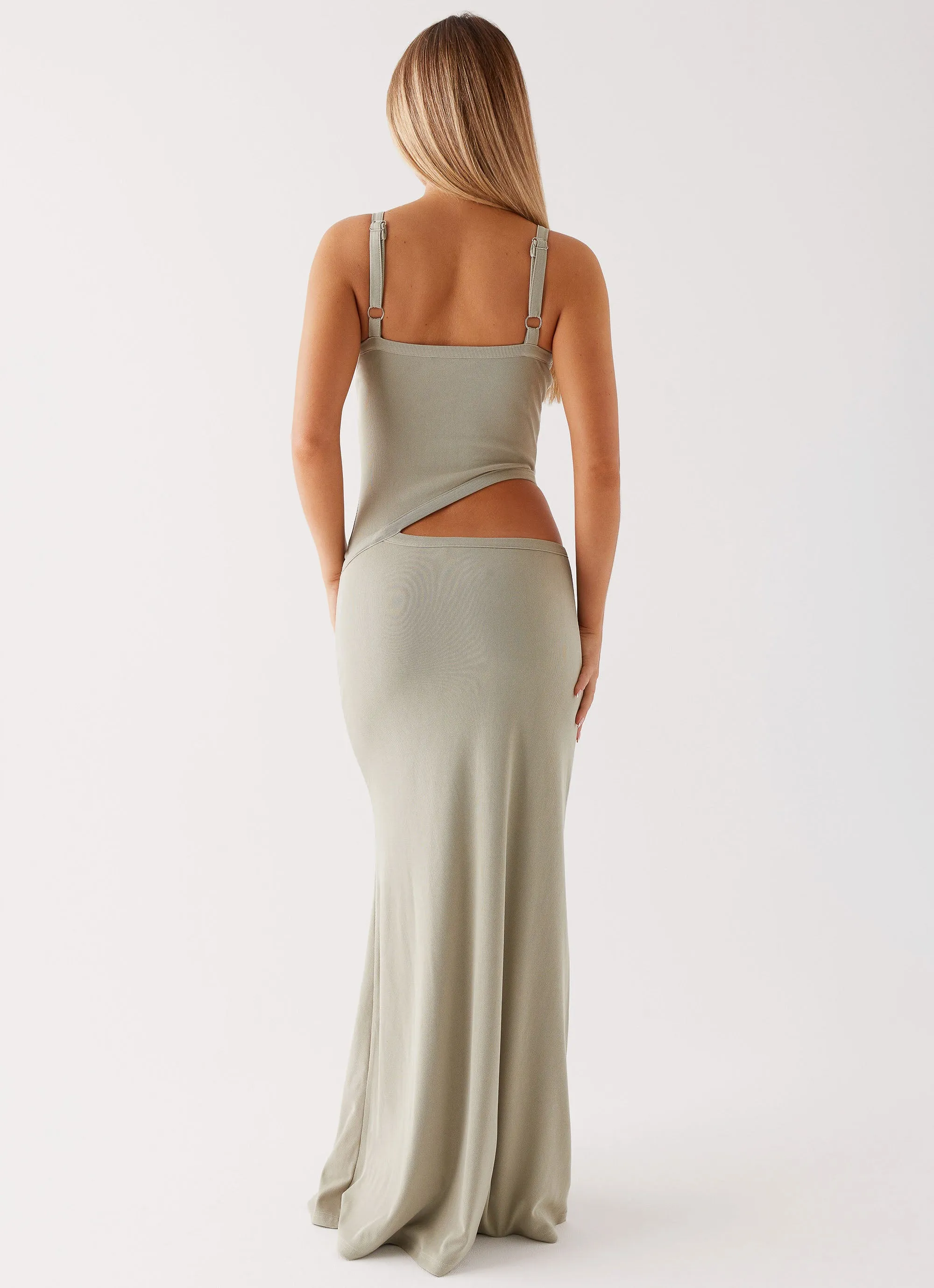 Layer Ready Jocelyn Maxi Dress - Sage