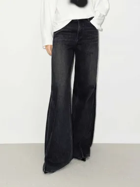 Vintage Cotton Flare Jeans Day Ready Stylish Casual