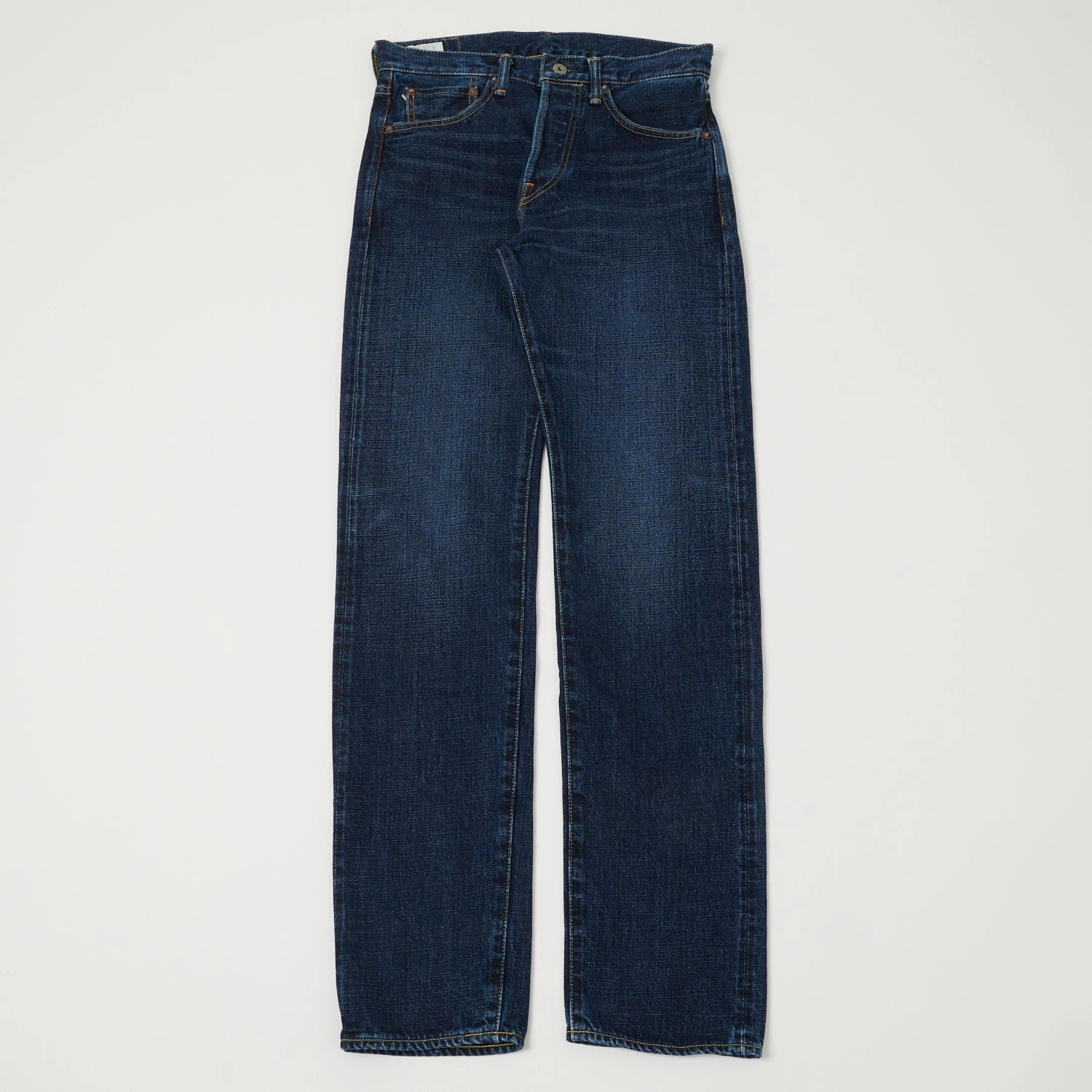 Artist Vibe Travel Outfit Flawless Look ONI Denim 240 Low Tension 15oz Regular Tapered Jean - 6 Month Used Dark Wash