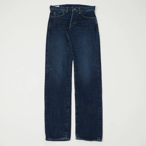 Artist Vibe Travel Outfit Flawless Look ONI Denim 240 Low Tension 15oz Regular Tapered Jean - 6 Month Used Dark Wash