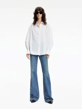 Low Rise Flared Jeans Neat Look Comfort Wear