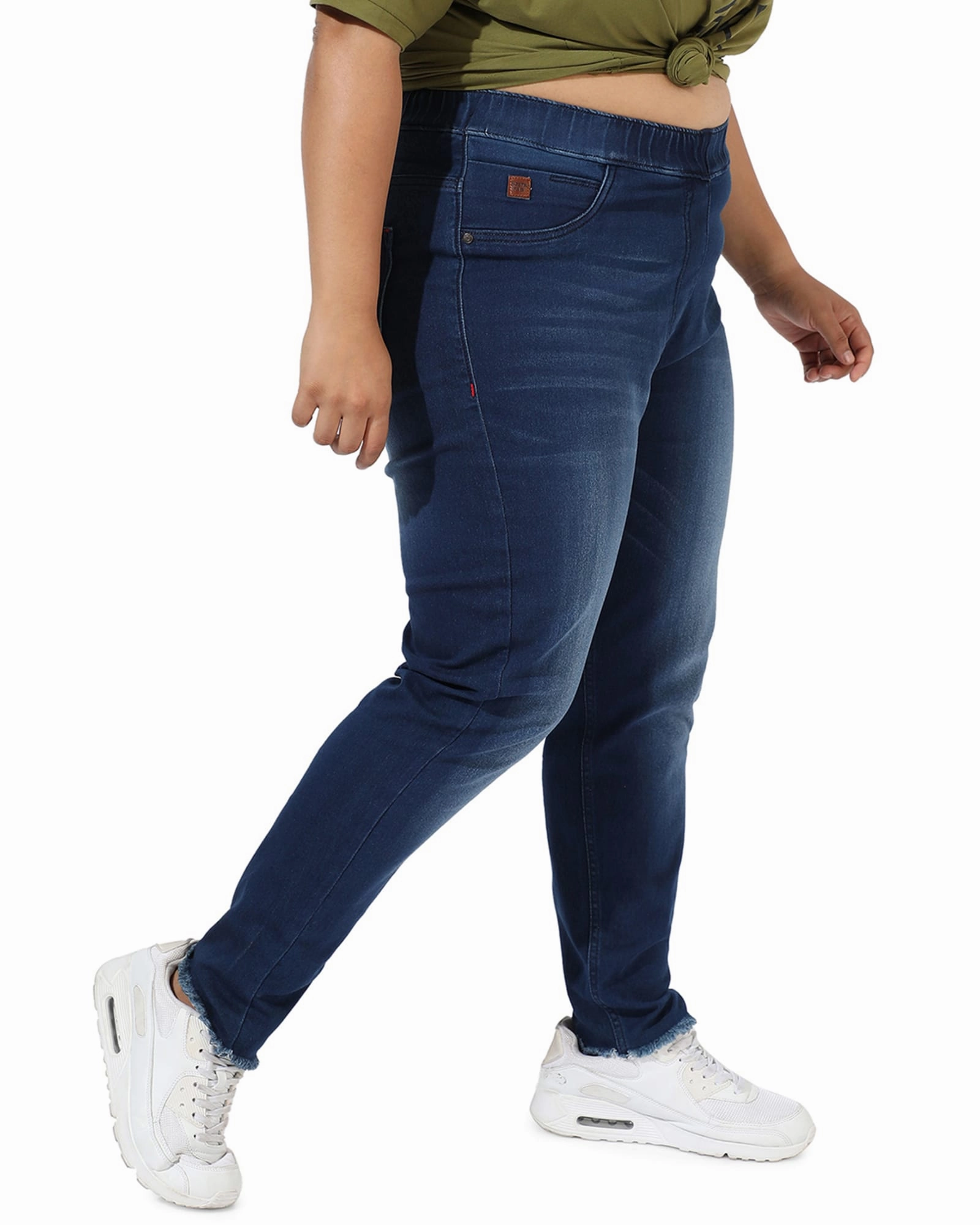 Blue Skinny Jeans | Navy High Durability Thread Lightweight Earthy Nature Lover