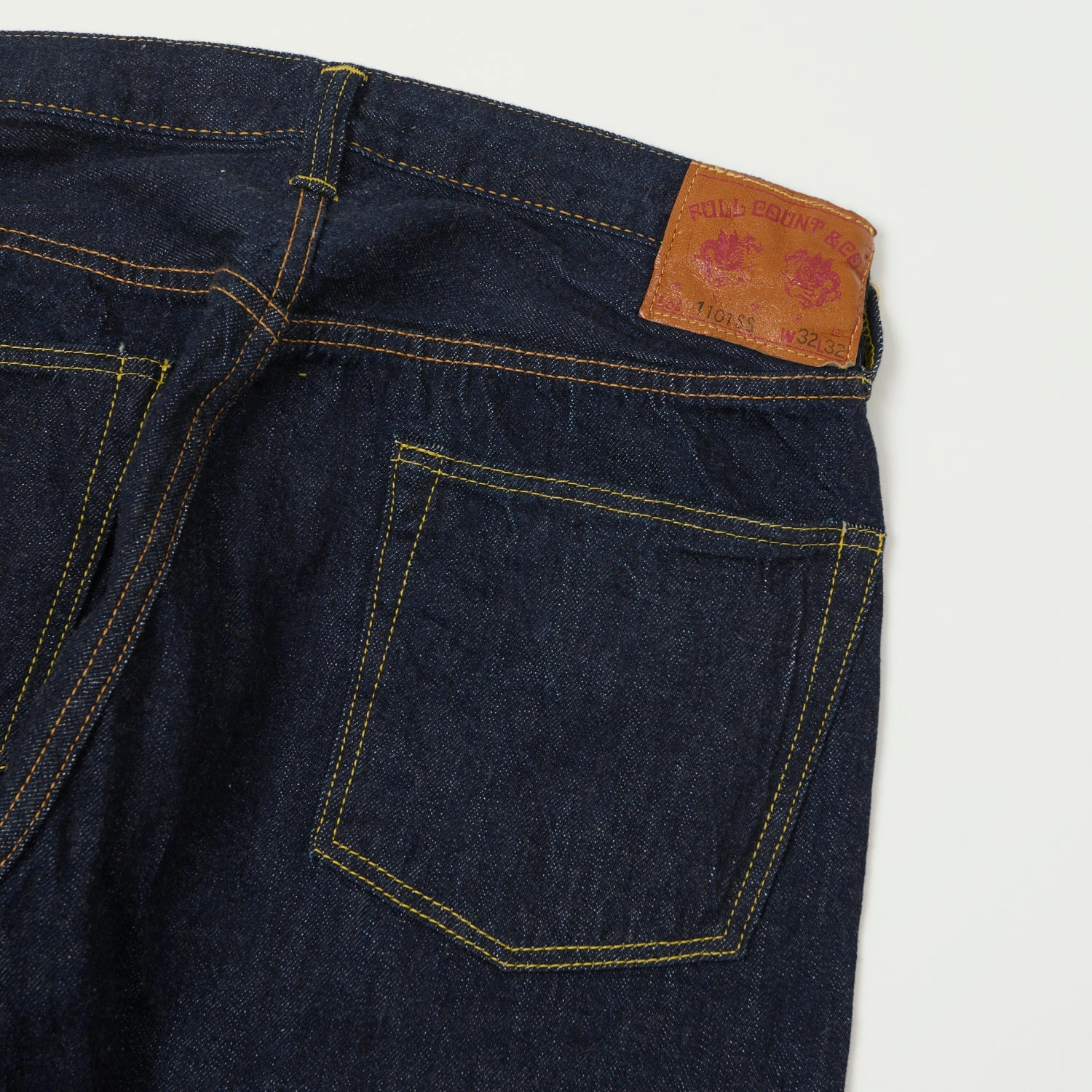 Full Count 1101SS 'Super Smooth' 11.5oz Loose Straight Jean - One Wash Sharp Vibe
