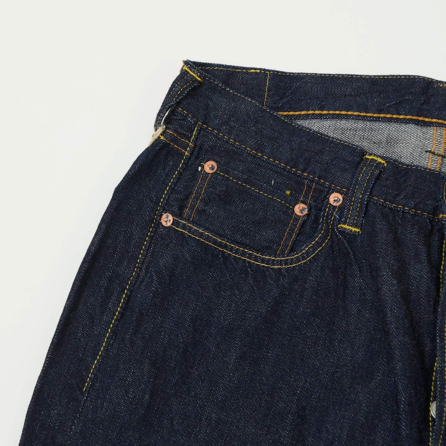 Easy Fit Trend Friendly Full Count 1101SS 'Super Smooth' 11.5oz Loose Straight Jean - One Wash