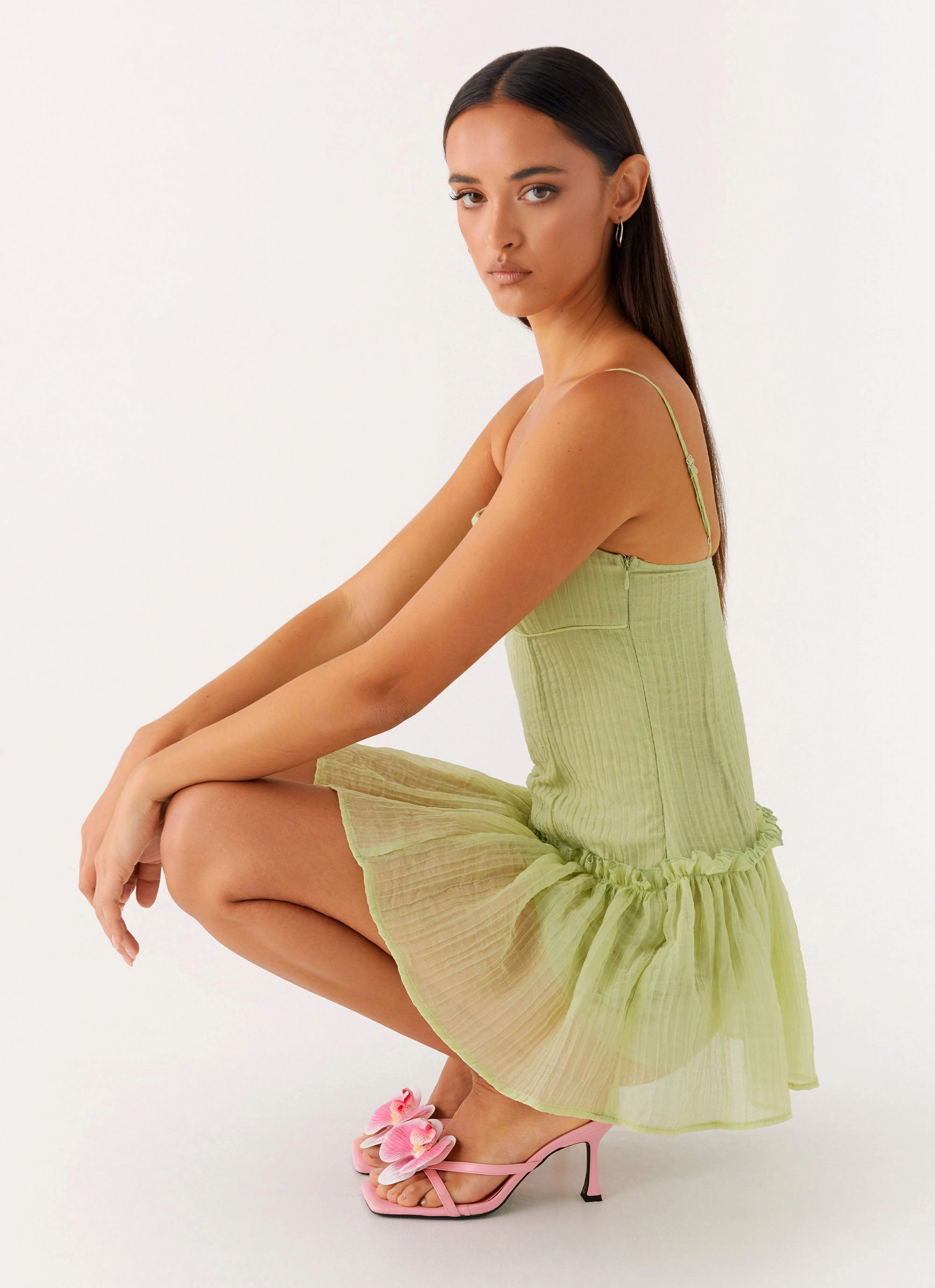 Bambini Mini Dress - Green Special-Edition