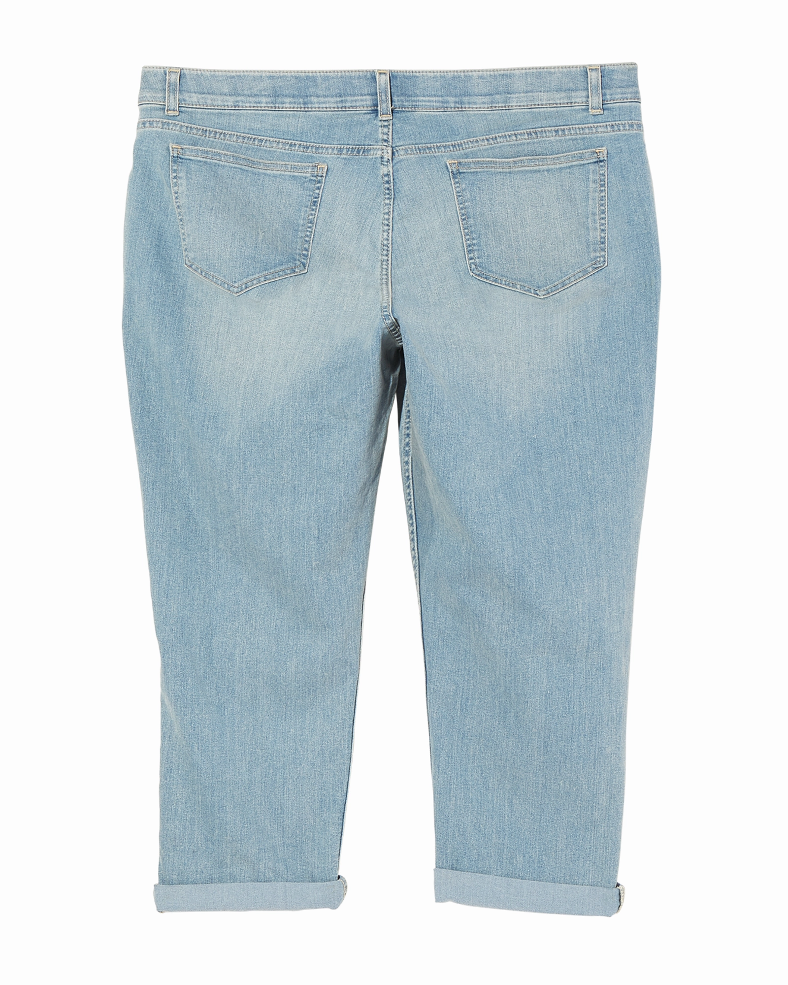 Tristen Denim Capri | Light Wash Durable Hardware