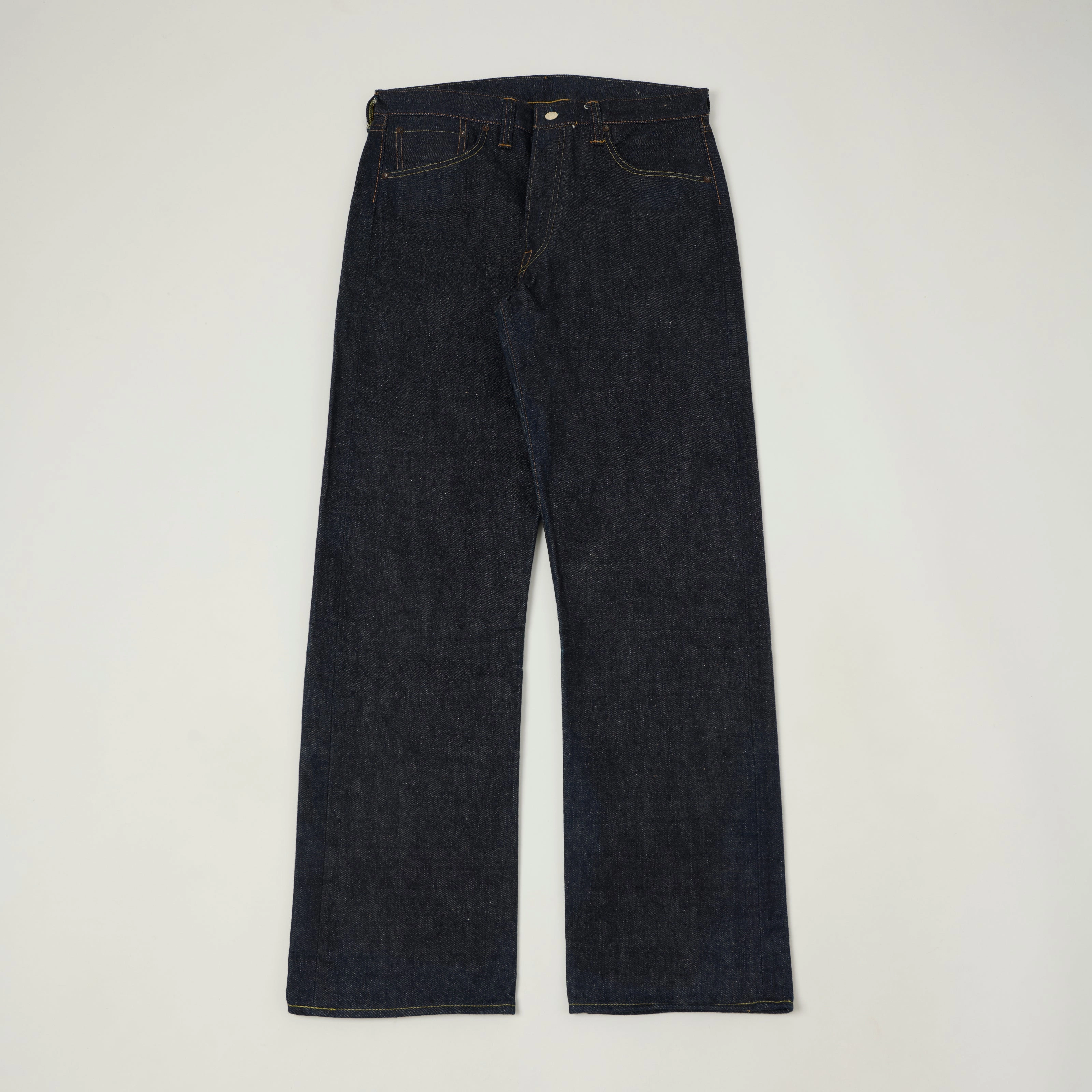 Warehouse & Co 1000 (1000XX) 13.75oz Loose Straight Jean - Raw Spring Mood Slim