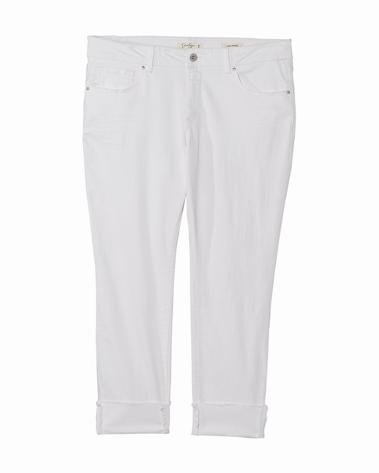 Festival Outfit Urban Explorer Weekend Style Outdoor Adventure Calyer Straight Cuff Jean | White
