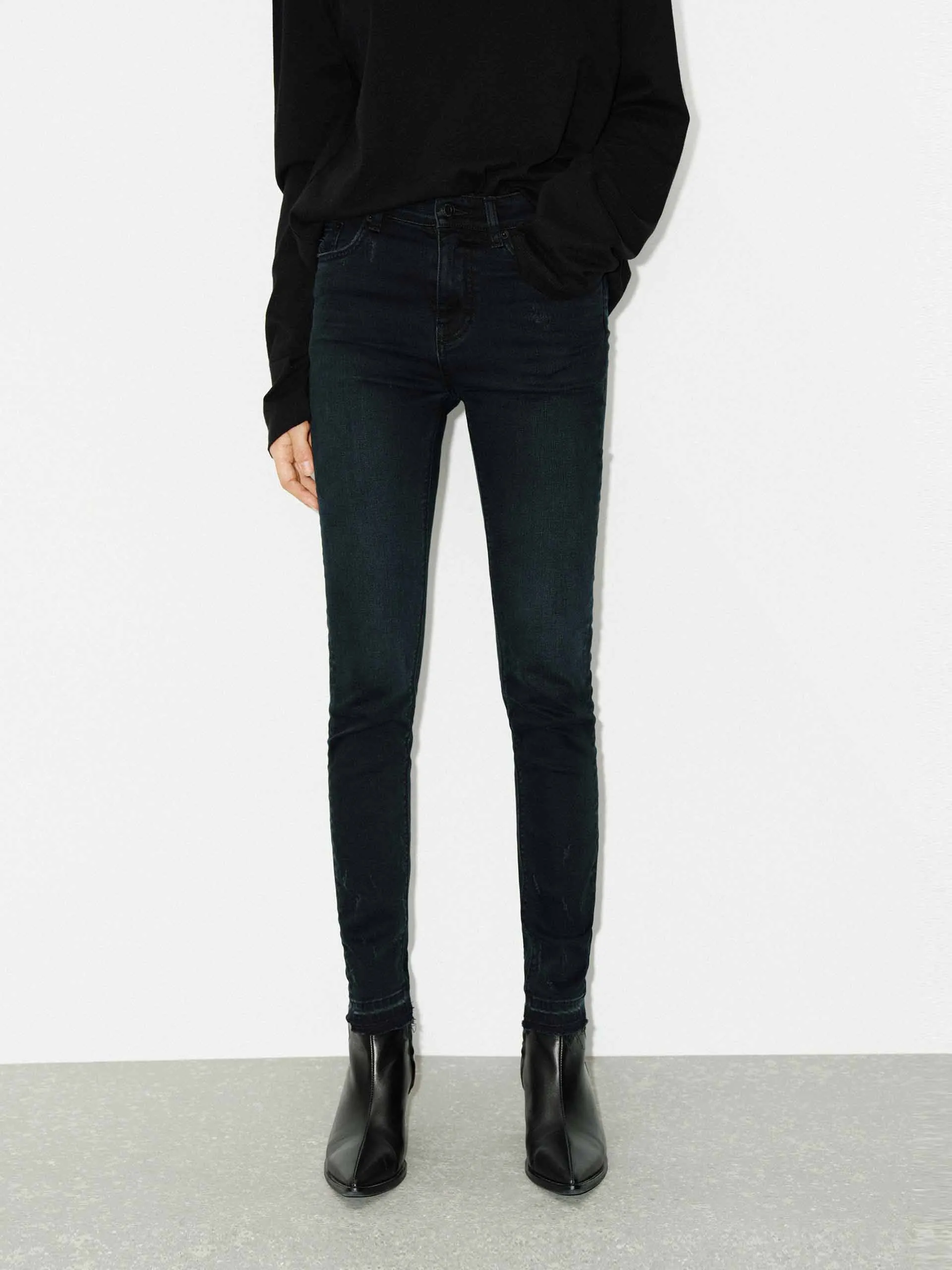 Turkish Cotton Skinny Jeans Basic Piece