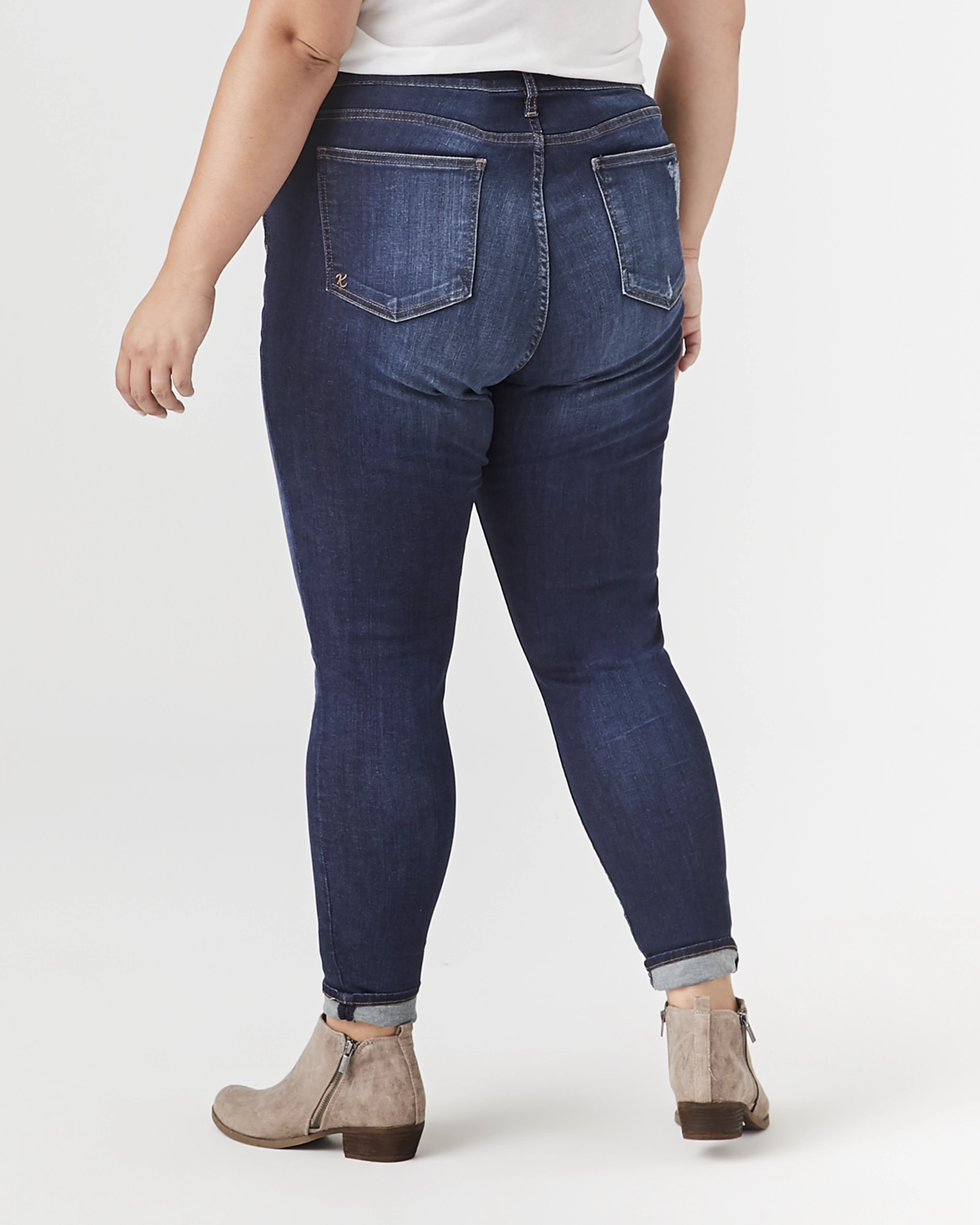 Turner High Rise Skinny Jean | Dark Wash Daily Essential Travel Ease