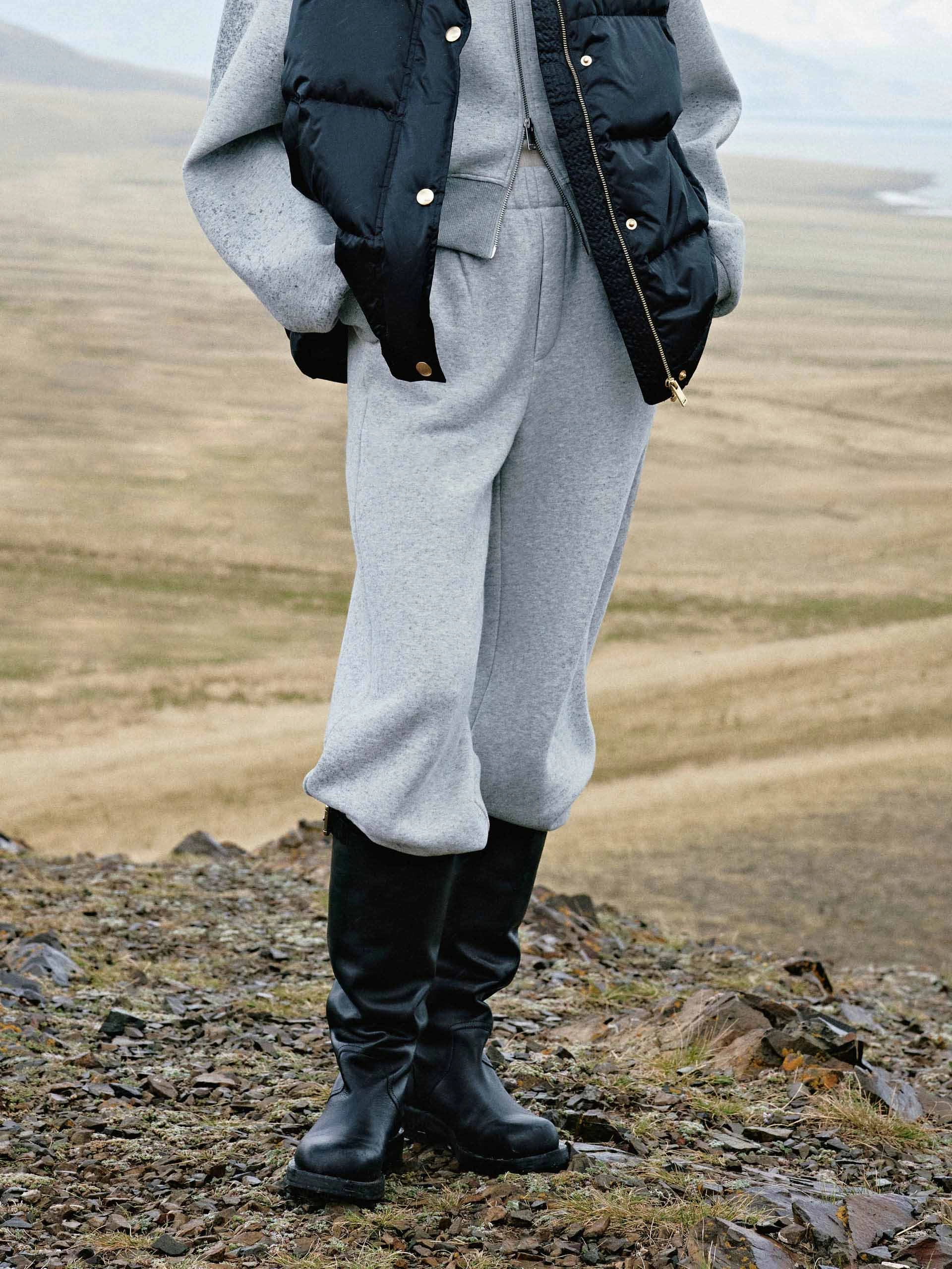 Elasticated Waist Cotton Pants Cold Weather Gear