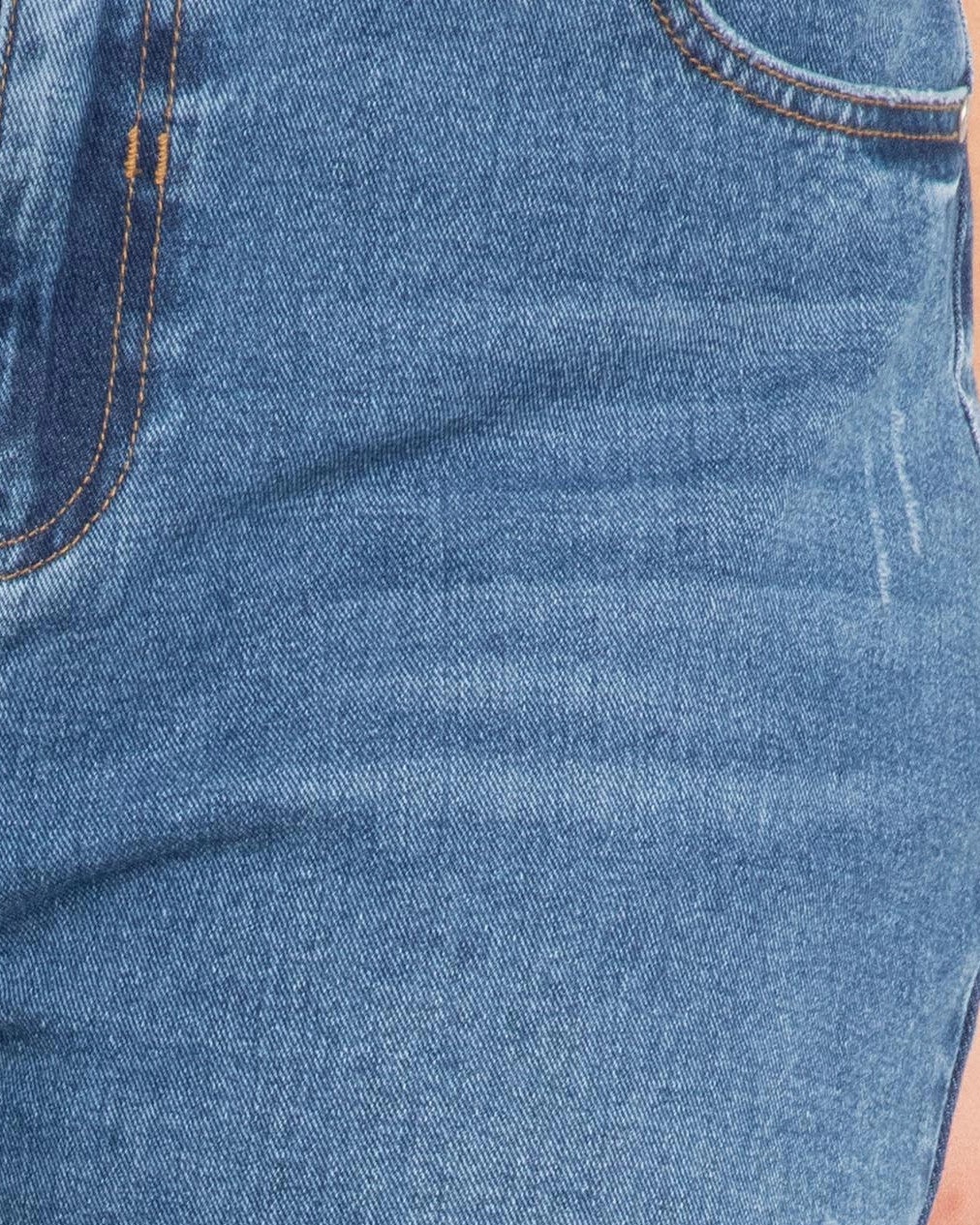 No Gap Waistband Ultra Distressed Straight Leg Jean | Medium Wash