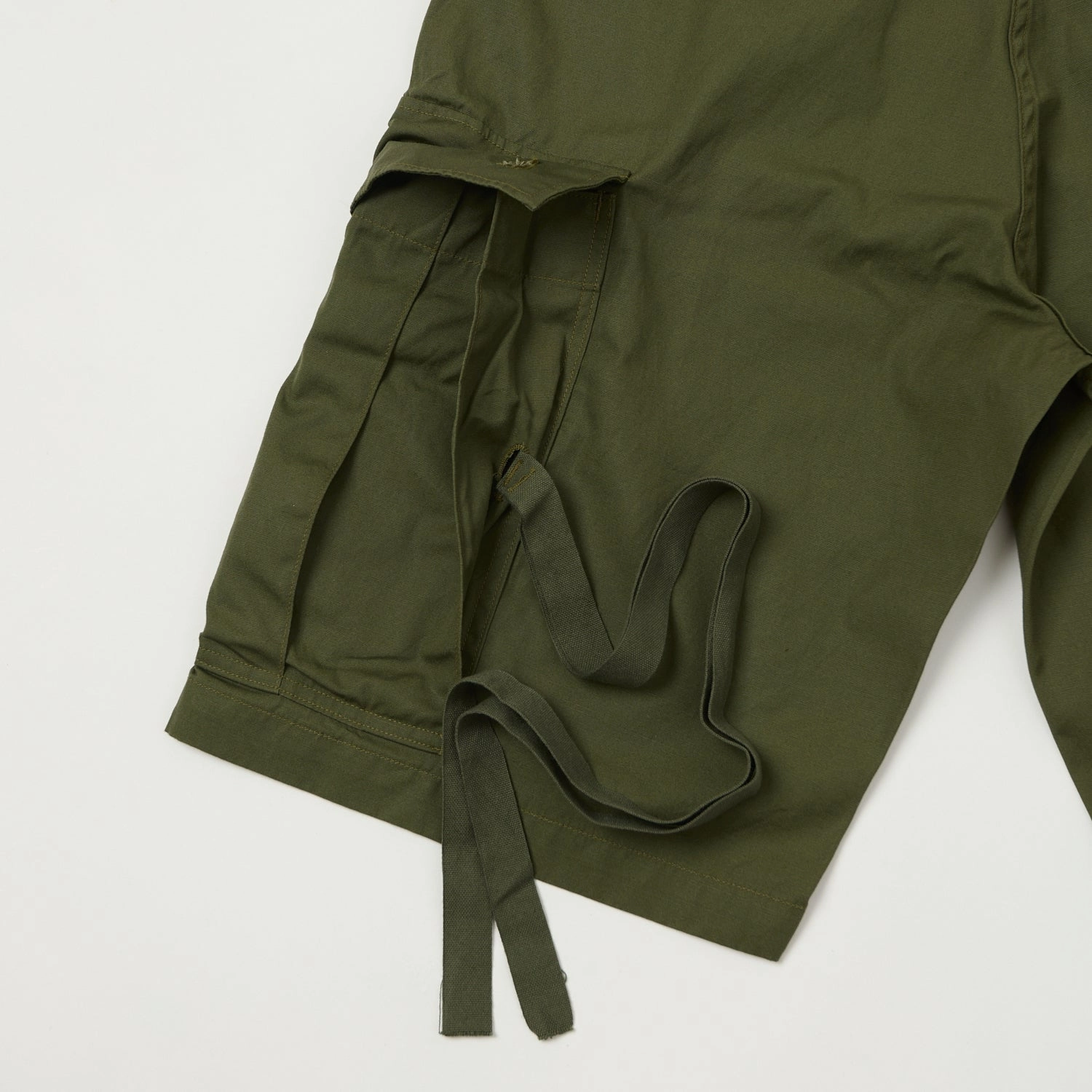 Buzz Rickson's Tropical Combat Shorts - Olive Drab Running Gear