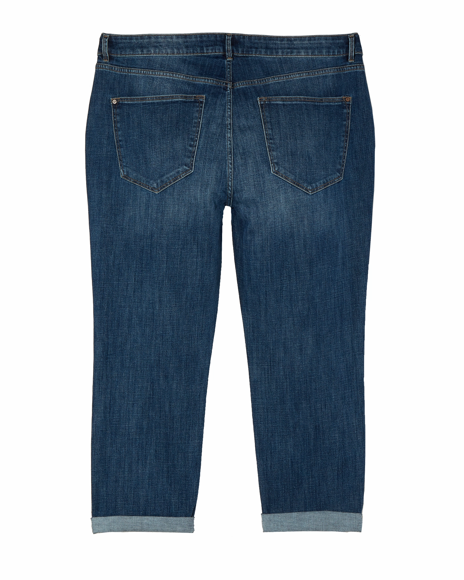 Modern Design Universal Fit Sizing Union Destructed Boyfriend Jean | Dark Wash