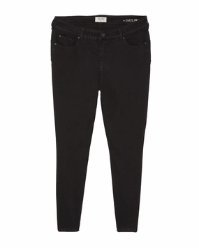 Delancey Ankle Skinny | Black Neutral Daily Wear Fresh Look