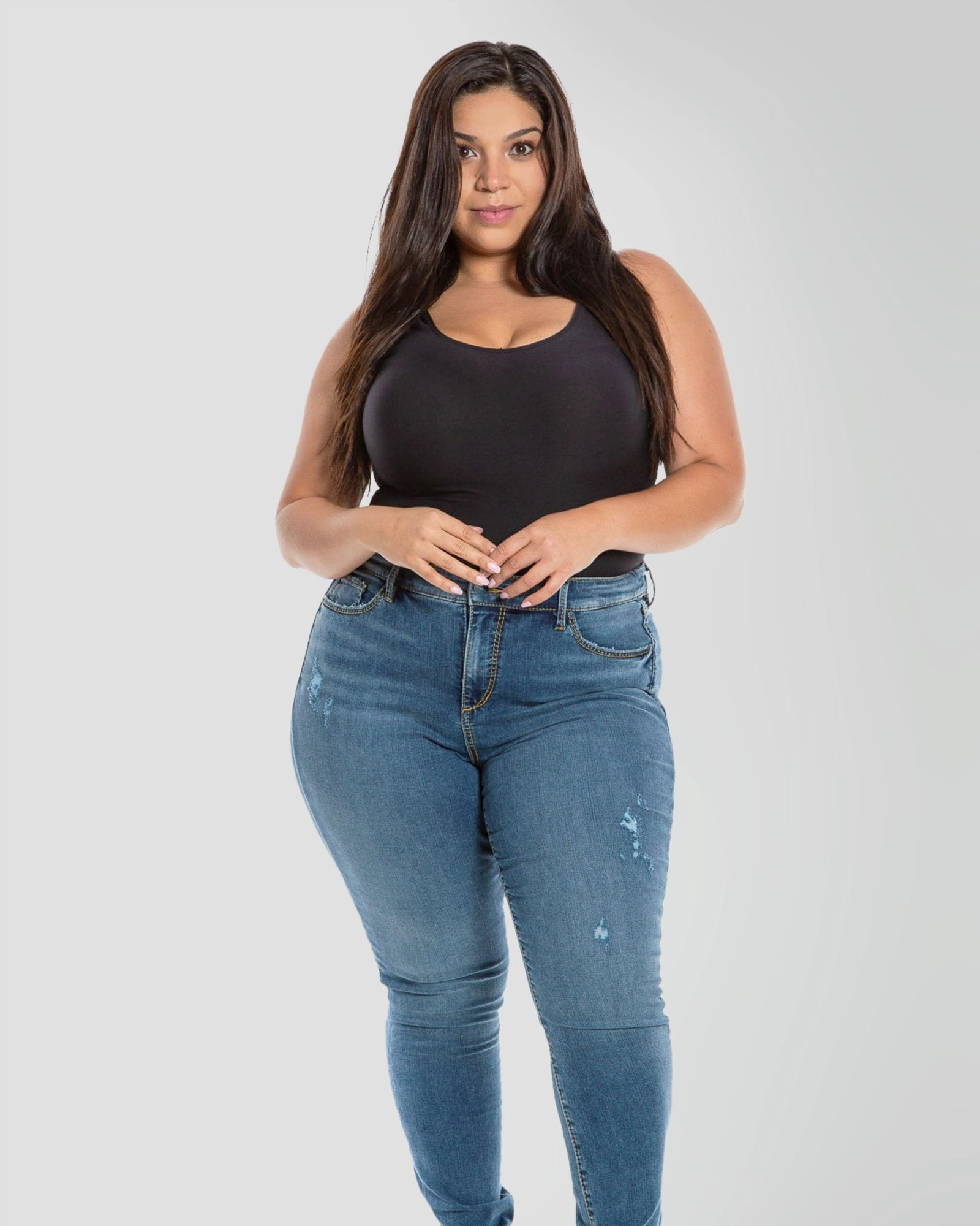 High Quality Bold Look Summer Vibes High Rise Skinny - Kathleen | KATHLEEN