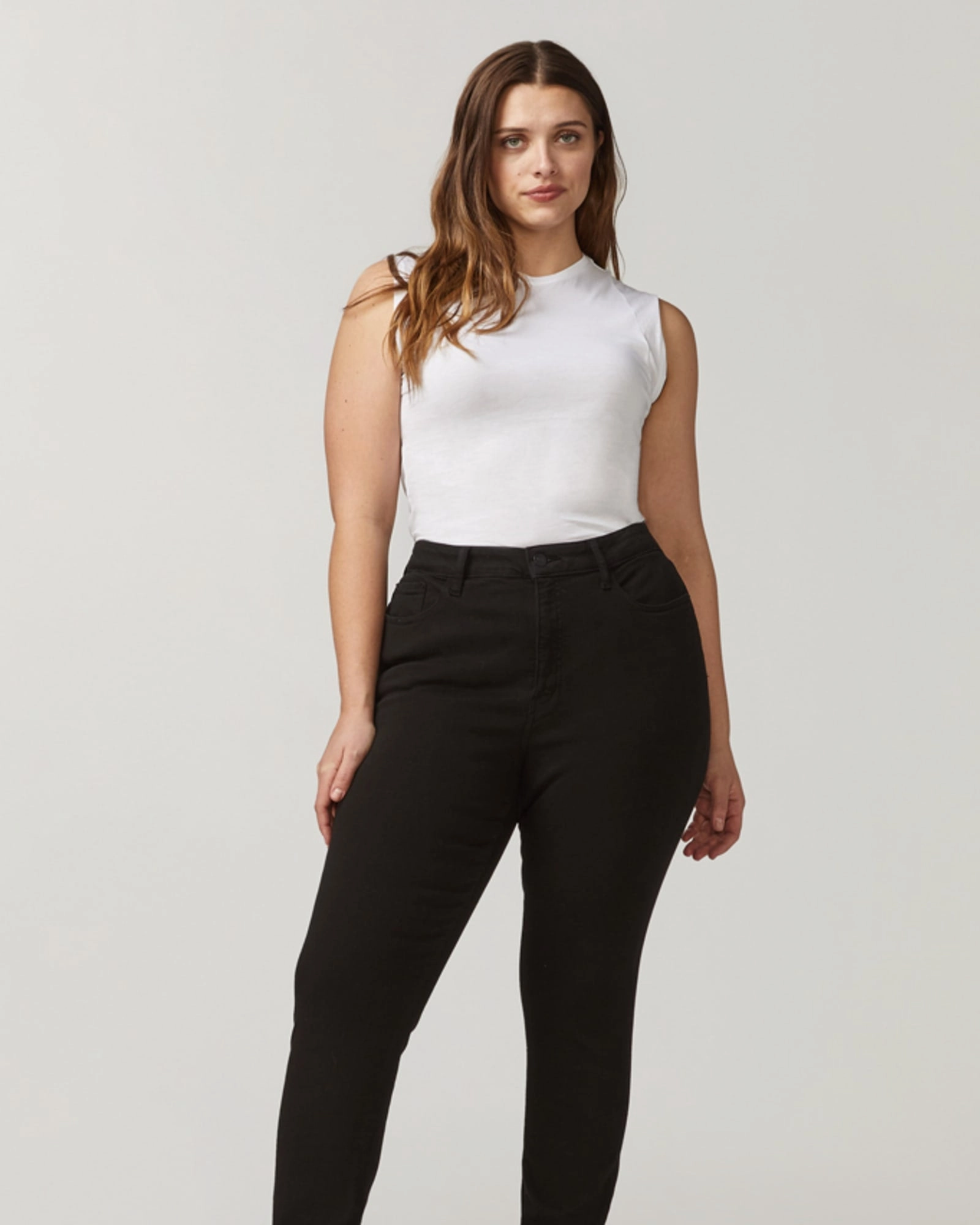 Madeline High Rise Skinny Jean | Black Traveler Gear Nature Lover Night Out Versatile Weekend Style