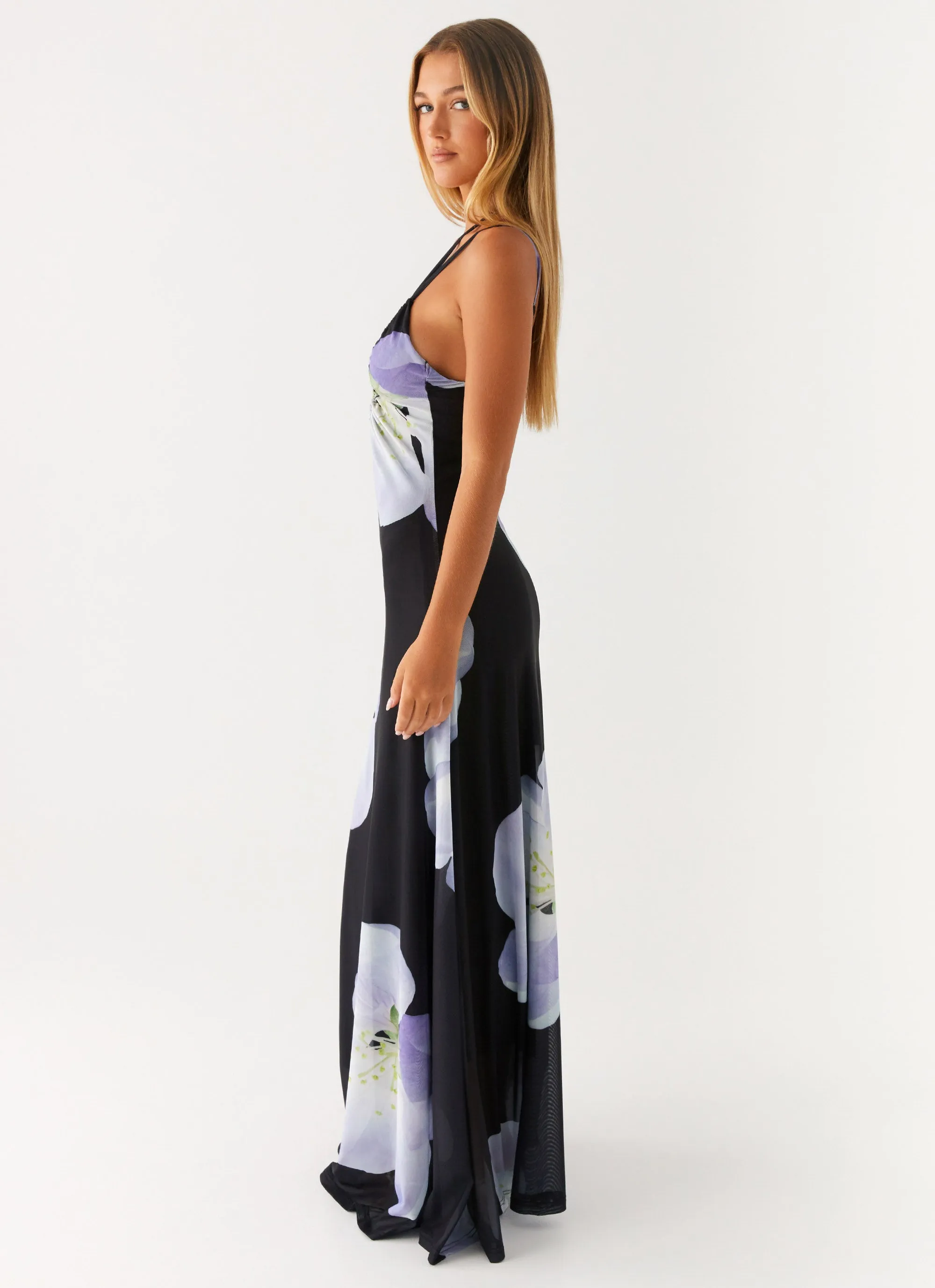 Enrika Maxi Dress - Flower Print Work or Play