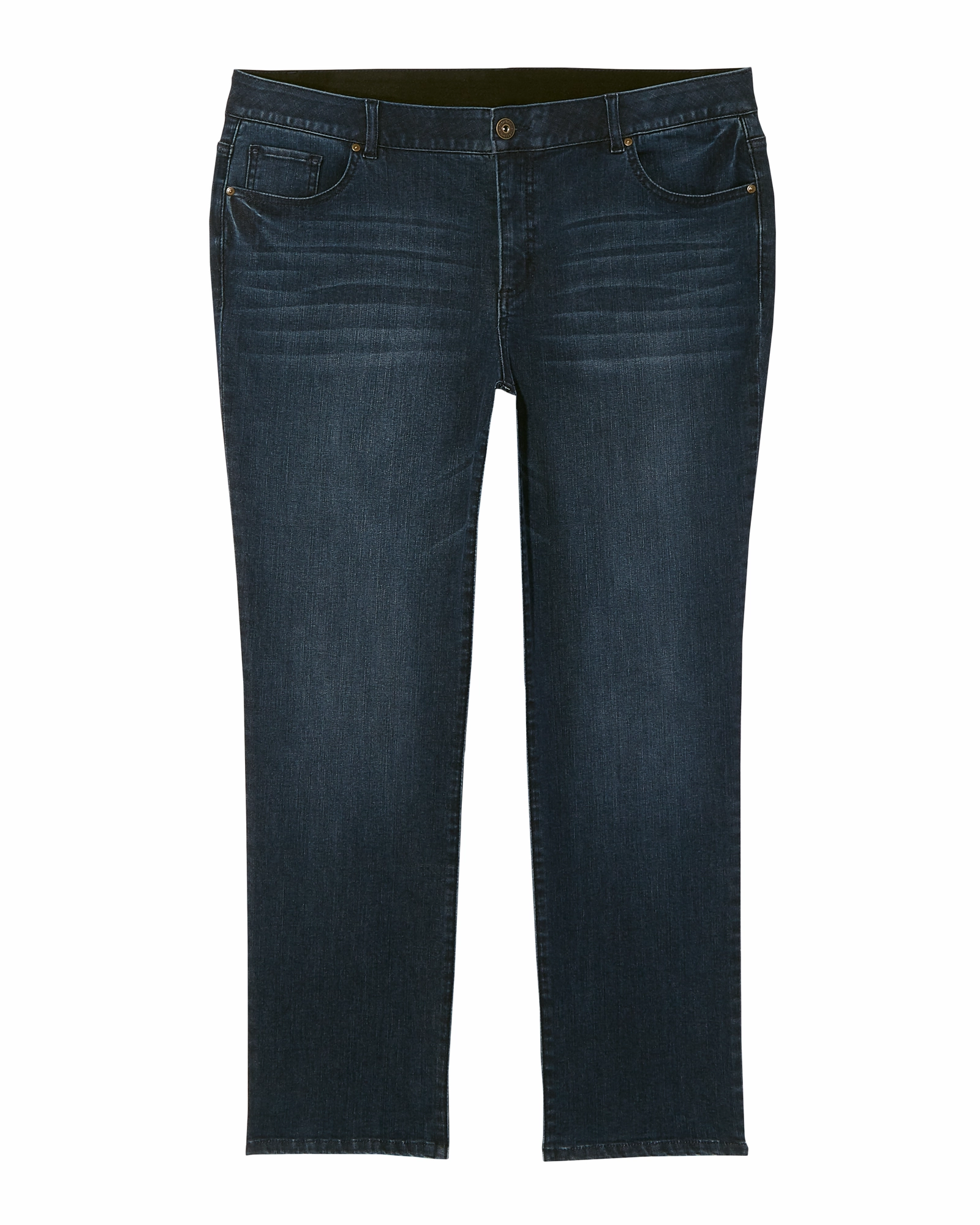 Weekend Wear Quick Drying Fabric Sheridan Straight Leg Jean | Dark Wash