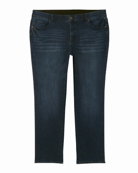 Comfy Option Cozy Vibe Sheridan Straight Leg Jean | Dark Wash