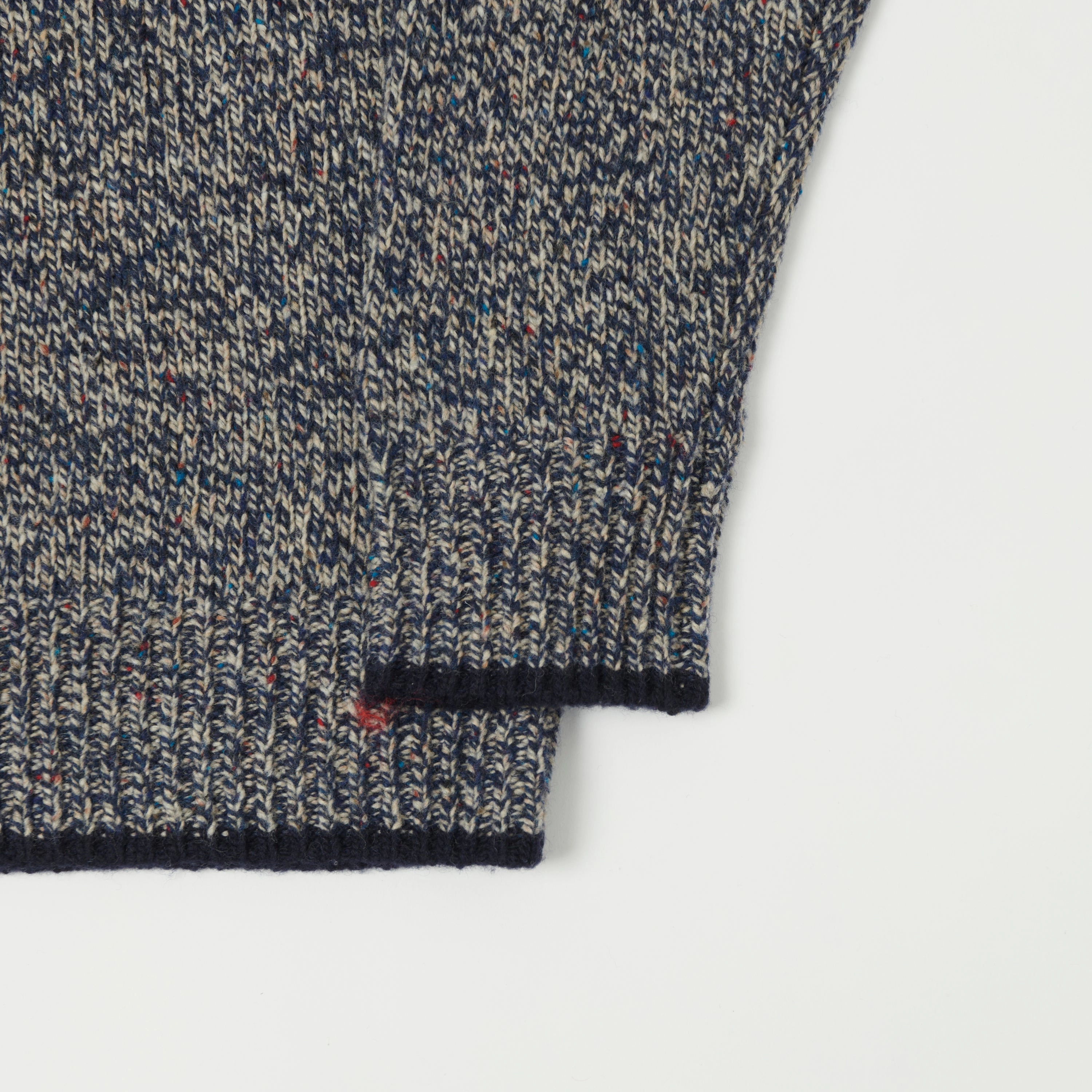 MultiDirectional Flexibility Hartford 'Marl' Crew Knitted Sweater - Indigo Marl