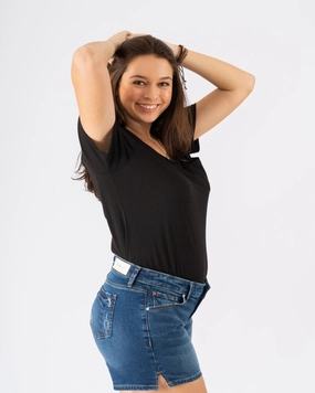 Baylee Side Vent Shorts | MIRIAM Smart Utility Sanded Seam Comfort