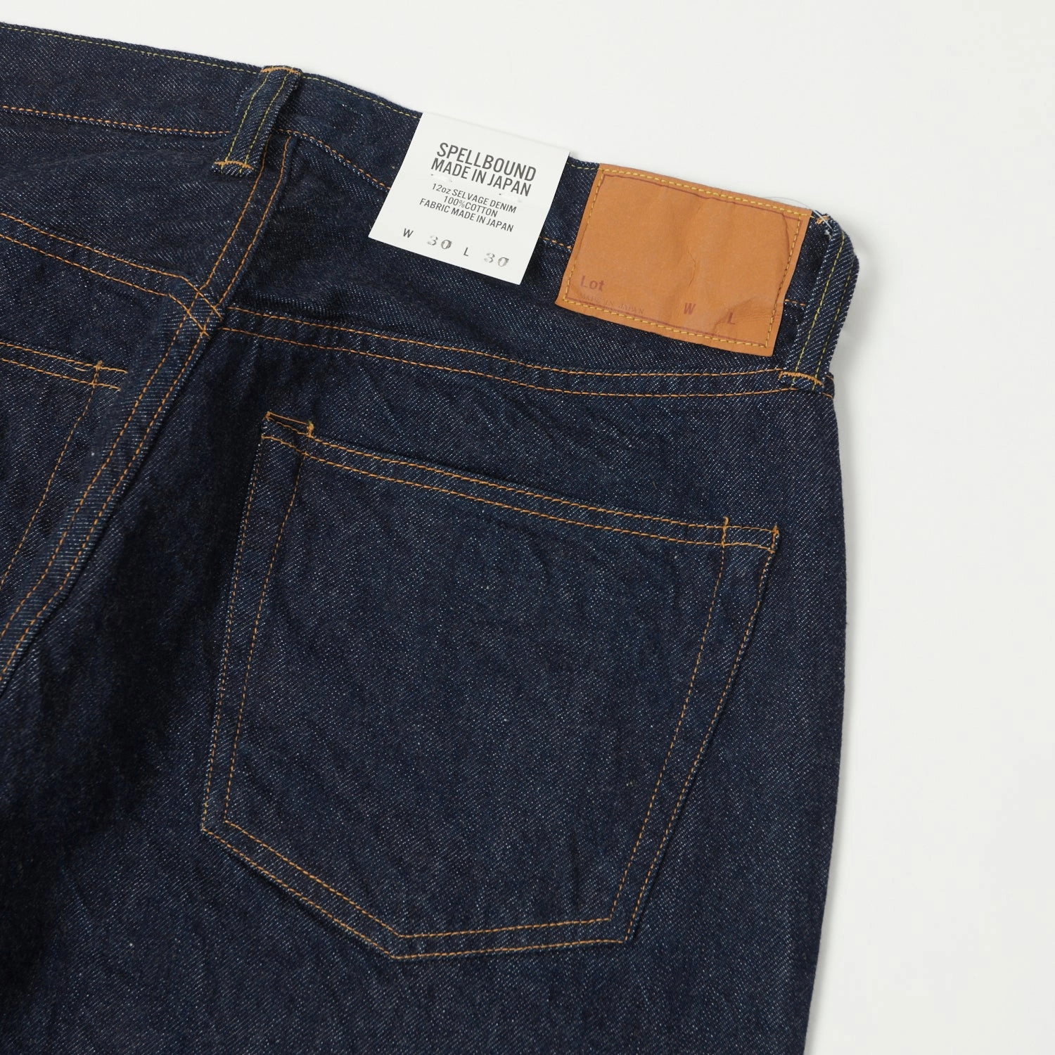 Spellbound 214C 12oz Extra Wide Straight Jean - One Wash Streetwear Fan Beach Day Perfect For Daily