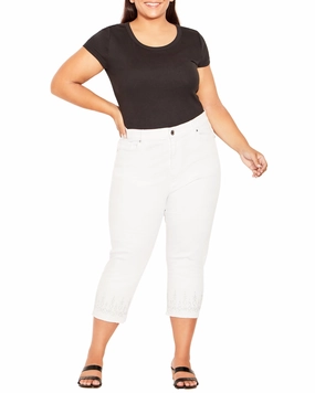 Nikita Crop Jean | White Street Casual
