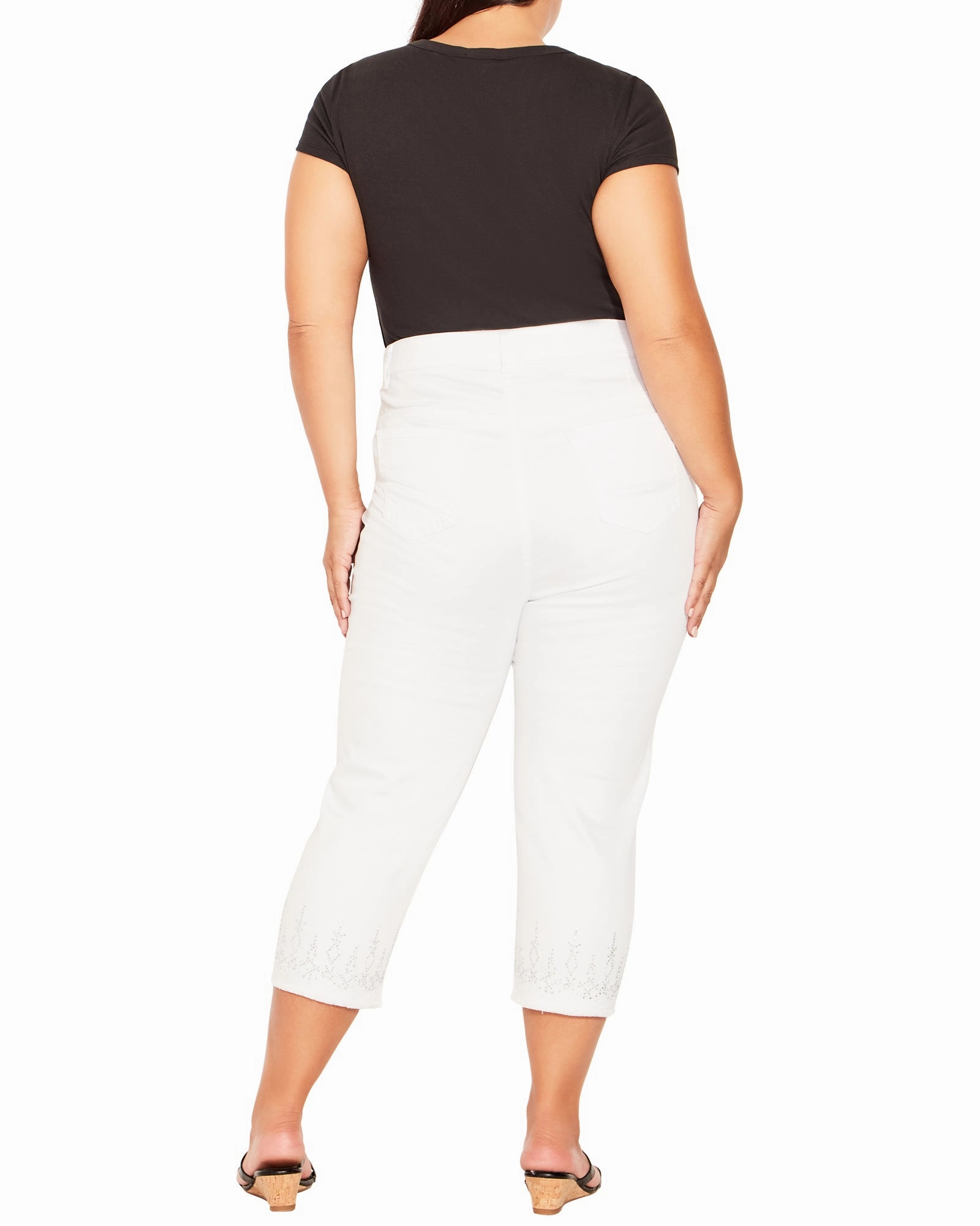 Nikita Crop Jean | White Street Appeal
