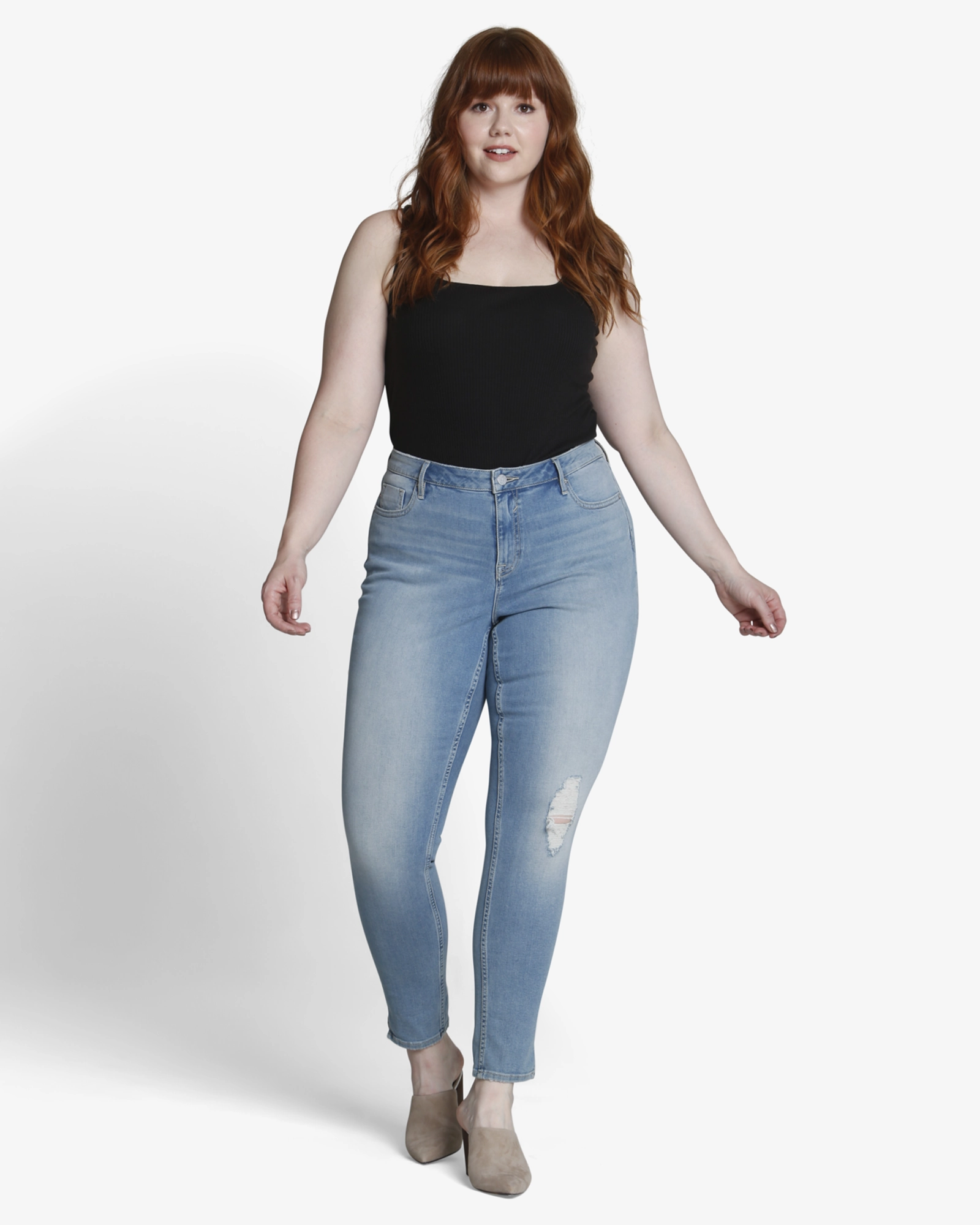 Affordable Outdoor Adventure Artist Vibe Affordable Fashion Lover Skyla Super Skinny Jeans | Light Wash