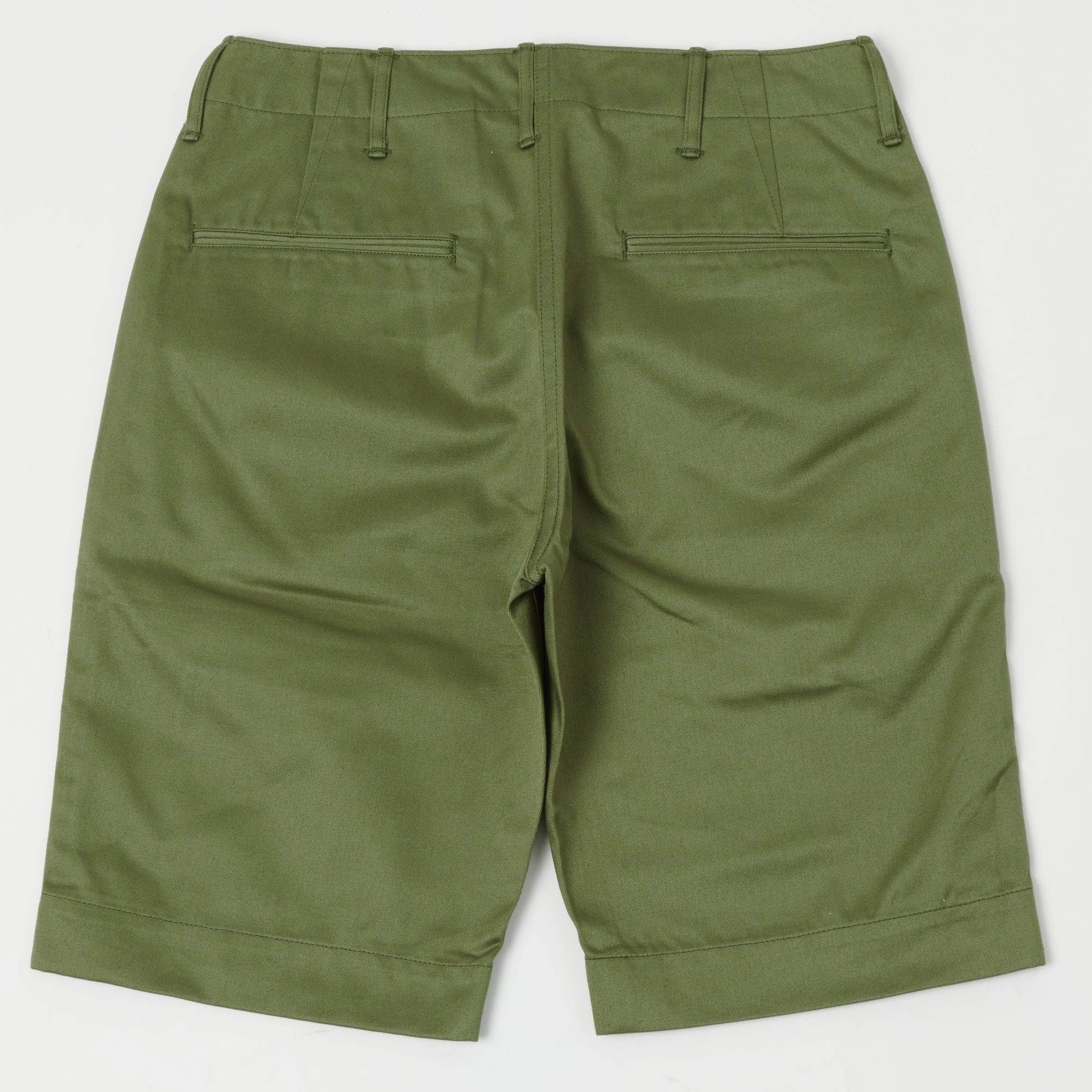 Relaxed Vibe Easy Movement Warehouse & Co 1204 Duck Digger Chino Short - Green