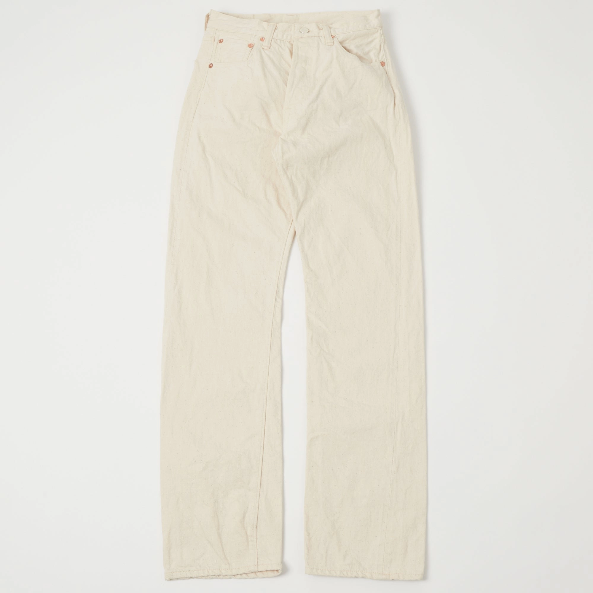 Timeless Comfort Active Ready Warehouse & Co 800XX Regular Straight Jean - Ecru One Wash