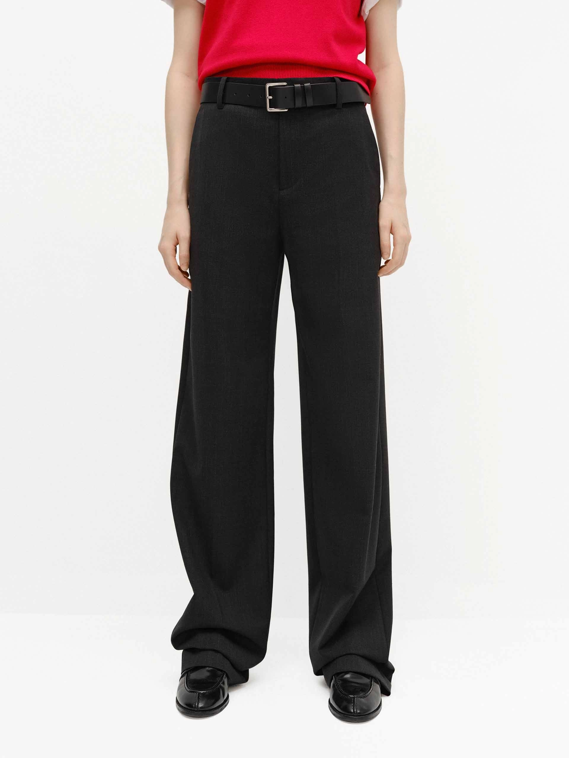Chic Vibe Mid Waist Relaxed Pants