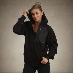 Women's Austin Zip-Up Oversized Hoodie Matted look