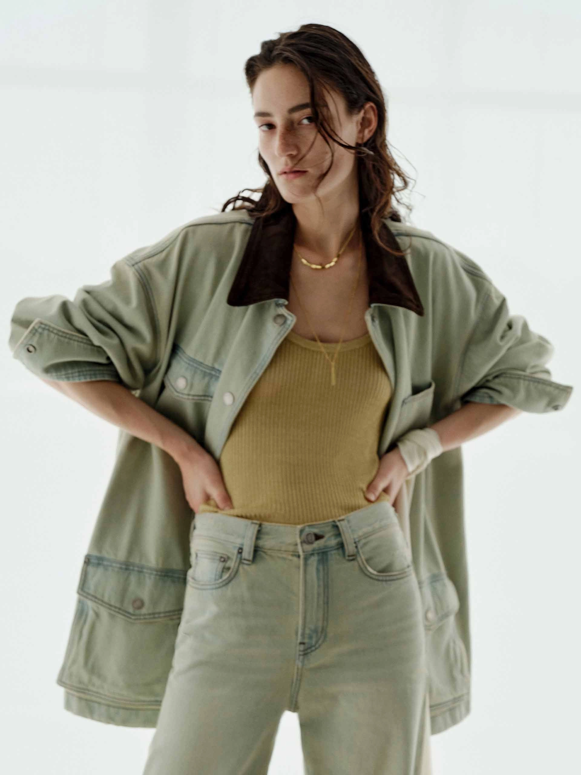 Multi Pockets Cotton Jacket suitable for mountain hikes Heritage