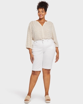 Universal Fit Sizing Lifestyle Piece Wendy Tailored Bermuda Short | Optic White