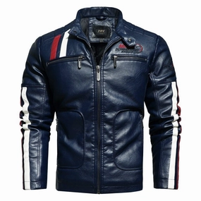 West Louis? Moto Motorcycle Biker Leather Jacket Casual Fit Reveal