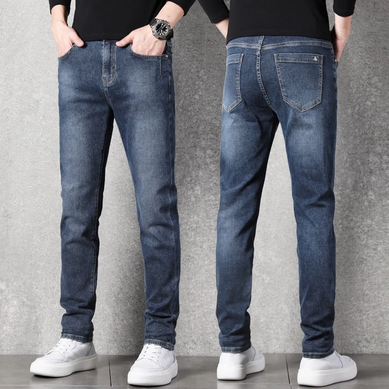 Balanced Piece West Louis? Stretch Slim Fit Fashion Designer Denim Jeans