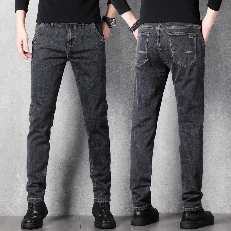 Comfortable Waistband Functional Comfort West Louis? Stretch Slim Fit Fashion Designer Denim Jeans