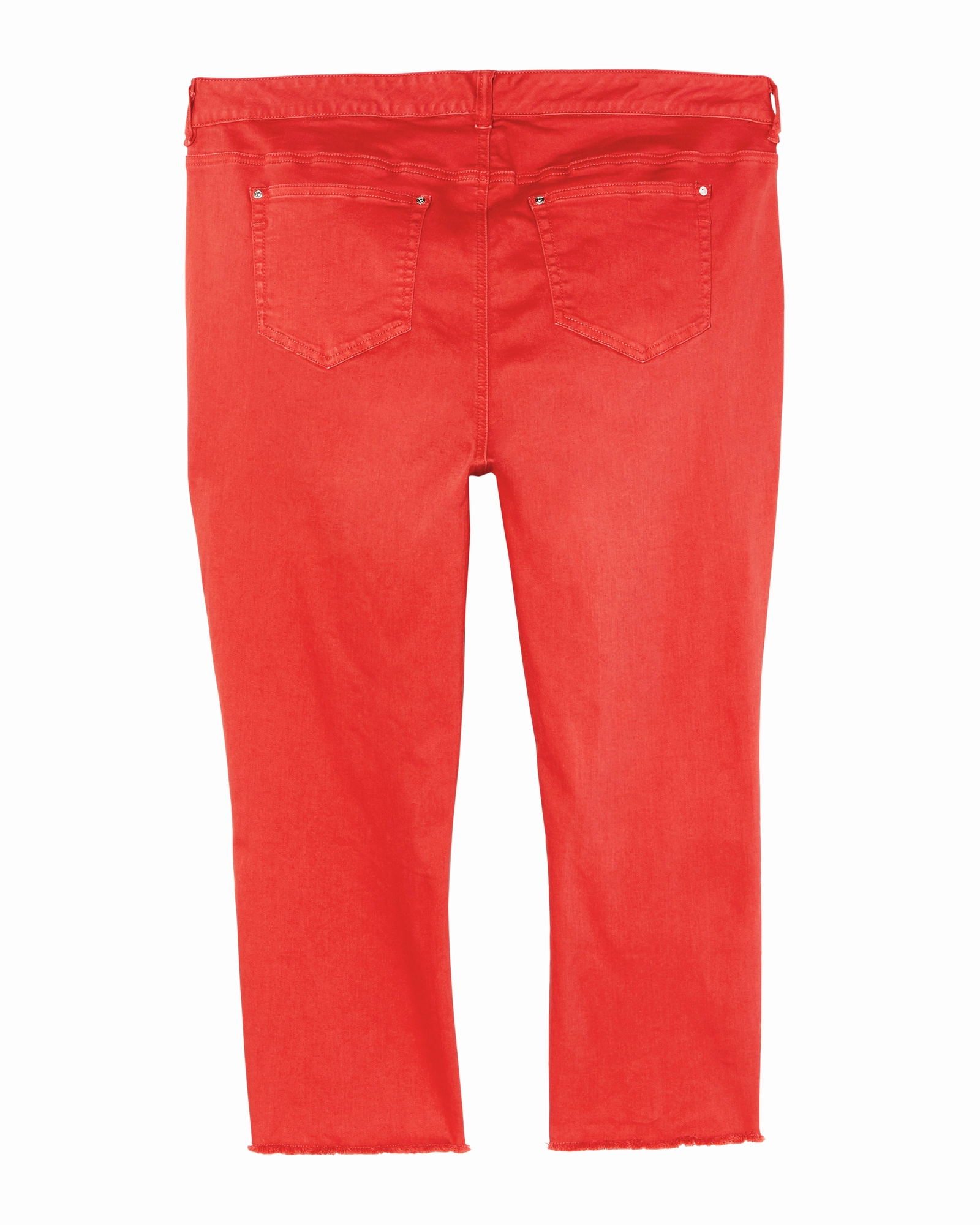 Durable Summer Vibes Whitman Frayed Capri | Coral
