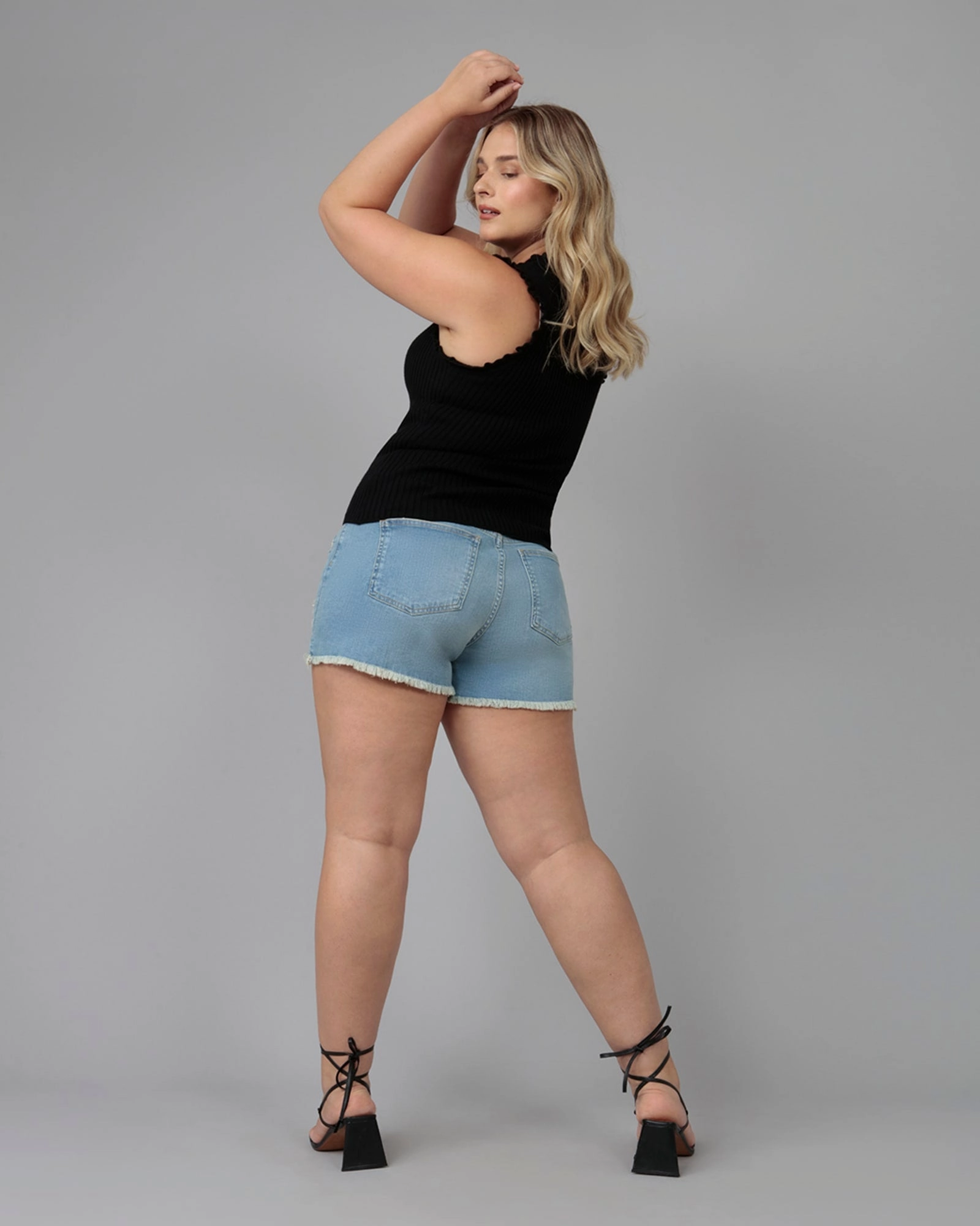 Rainy Day Everyday Women's LIANA-DIS High Rise Shorts | Dim Sky